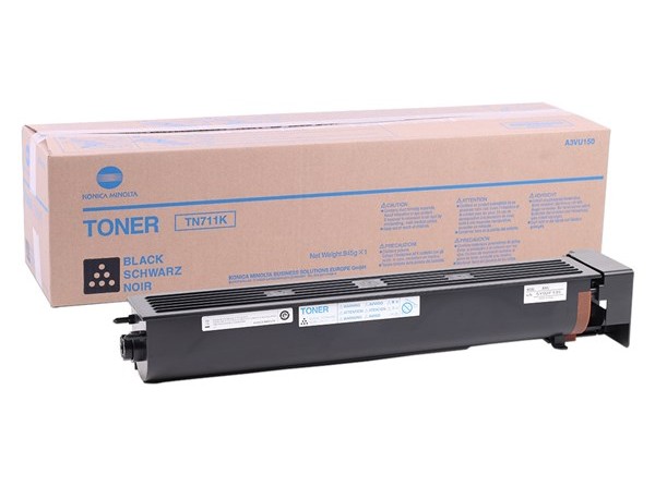 Konica Minolta TN-711 Orjinal Siyah Toner Bizhub C654-C754 (A3VU150)